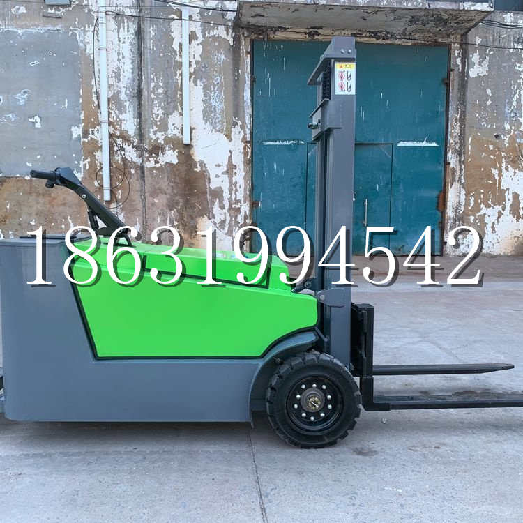 长岛县小型电动叉车1吨2吨步行站驾式电瓶堆高充电装卸车液压升降车铲车